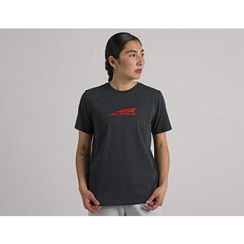 Black Altra EVERYDAY RECYCLED TEE Women's Tops | AU_EF2326