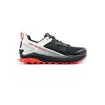 Black / White Altra Olympus 4 Men's Trail | AU_O7312