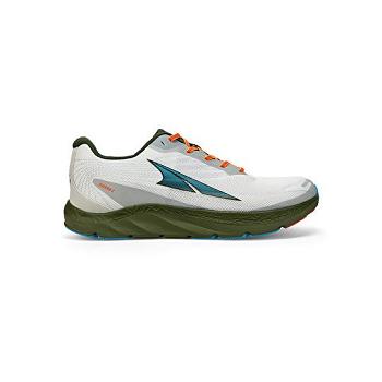 White / Green Altra Rivera 2 Men's Road | AU_VF4178