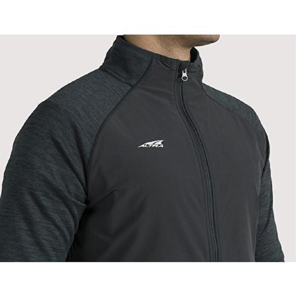 Black Altra EVERYDAY HYBRID JACKET Men's Tops | AU_VF4676