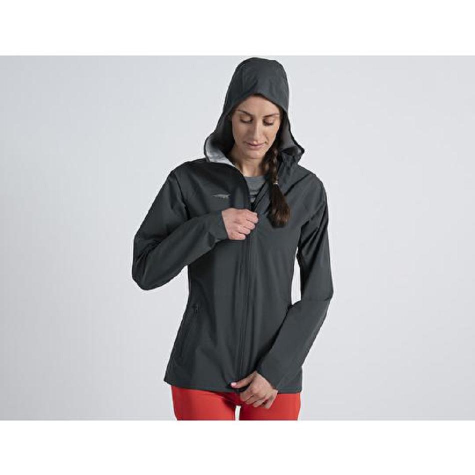 Black Altra WATERPROOF RUN JACKET Women's Tops | AU_C4835