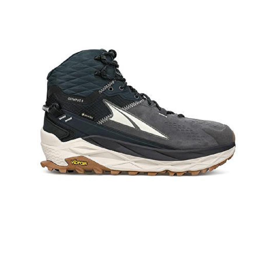 Black / Grey Altra OLYMPUS 5 HIKE MID GTX Men\'s New | AU_R1654