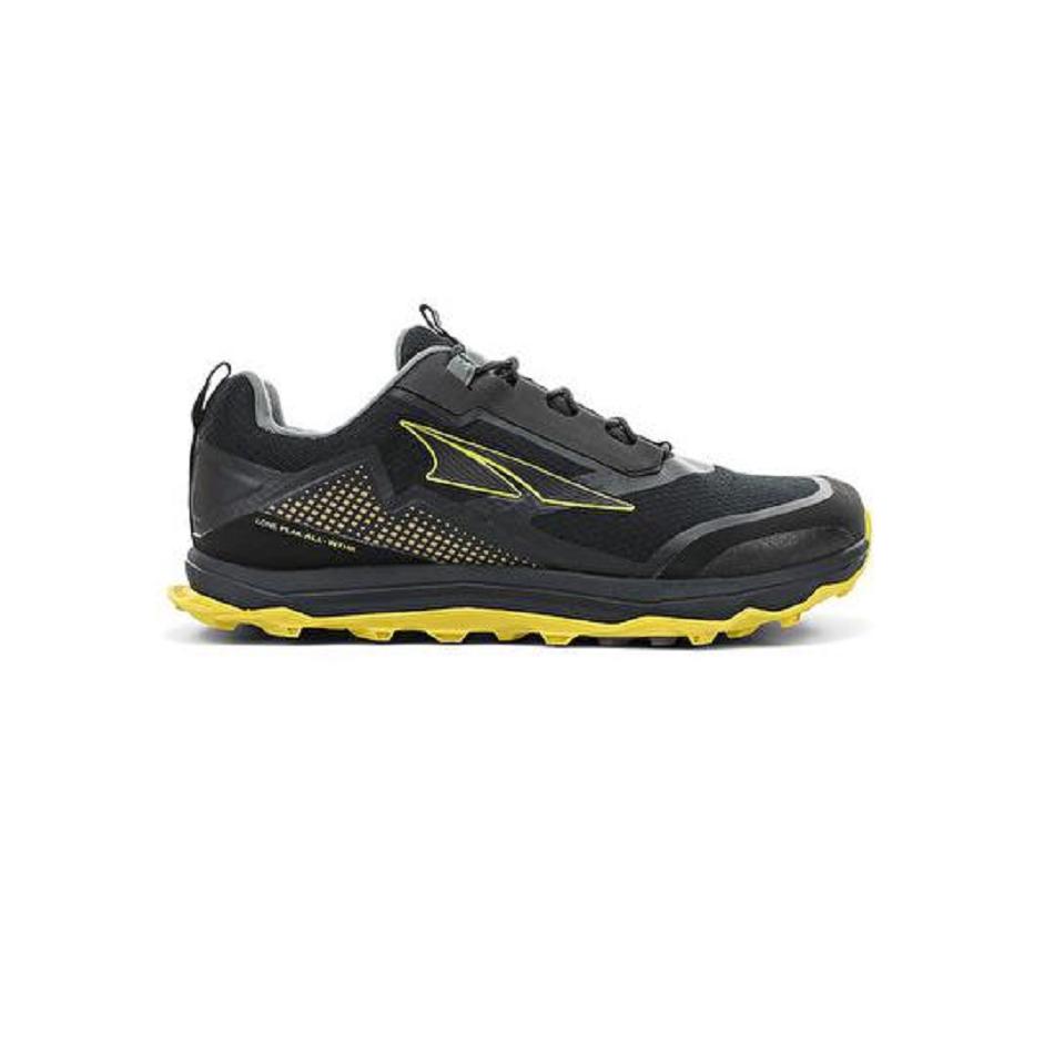 Black / Yellow Altra Lone Peak All-wthr Low Men\'s Outdoor | AU_CT7938