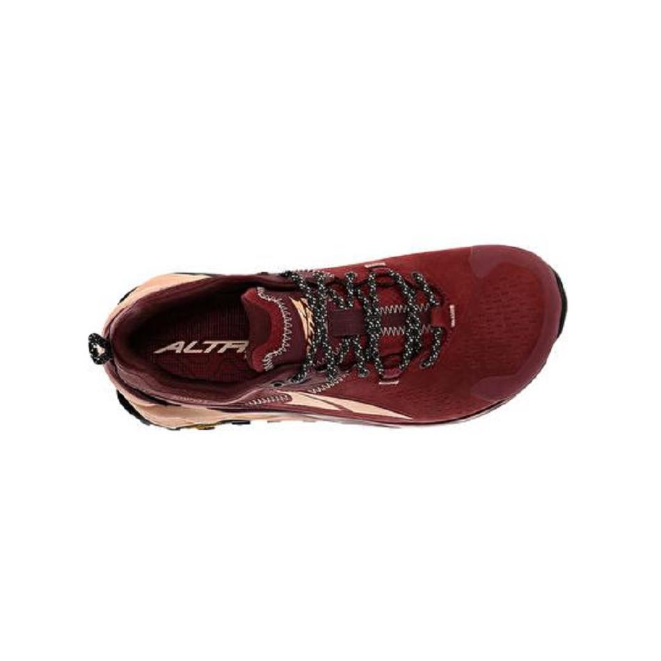 Burgundy Altra Olympus Hike Low Gtx Women's Outdoor | AU_GB2318