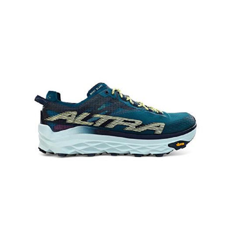 Deep Turquoise Altra Mont Blanc Women\'s Trail | AU_KM7376