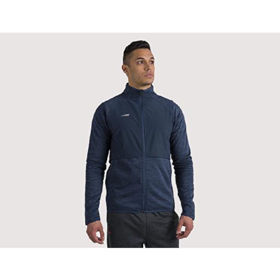 Navy Altra EVERYDAY HYBRID JACKET Men\'s Tops | AU_N4549