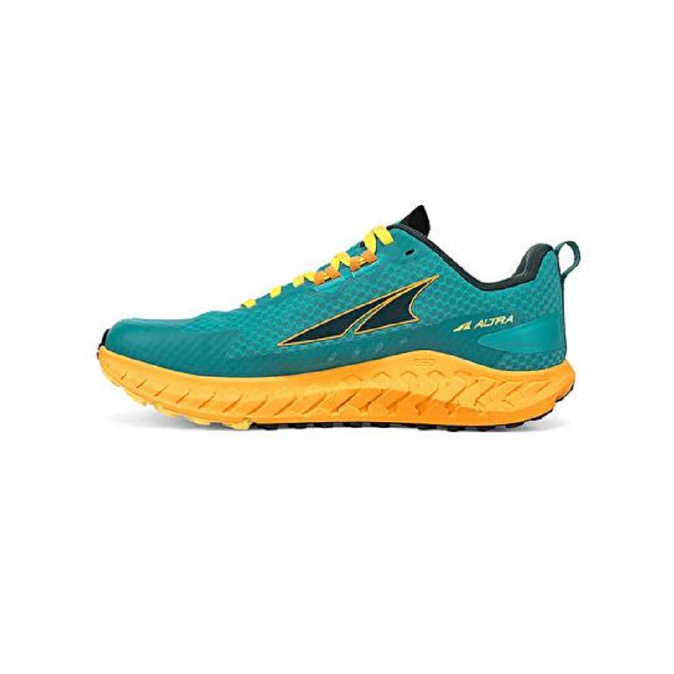 Turquoise / Yellow Altra Outroad Women's Trail | AU_H5744