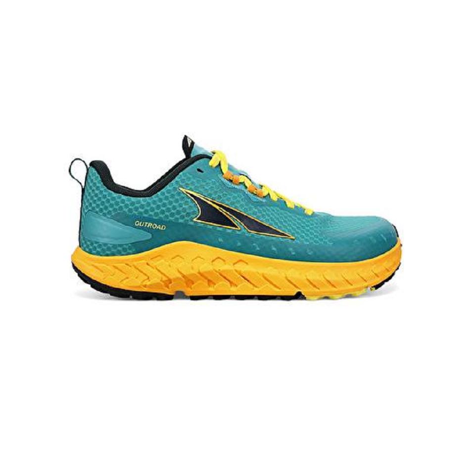 Turquoise / Yellow Altra Outroad Women\'s New | AU_YH9922