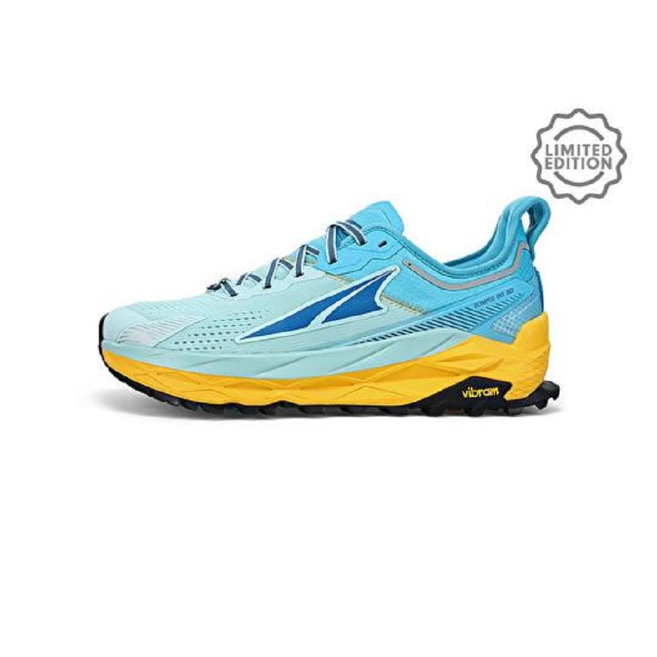 White / Blue Altra Olympus 5 Chamonix Men\'s Trail | AU_CT8571