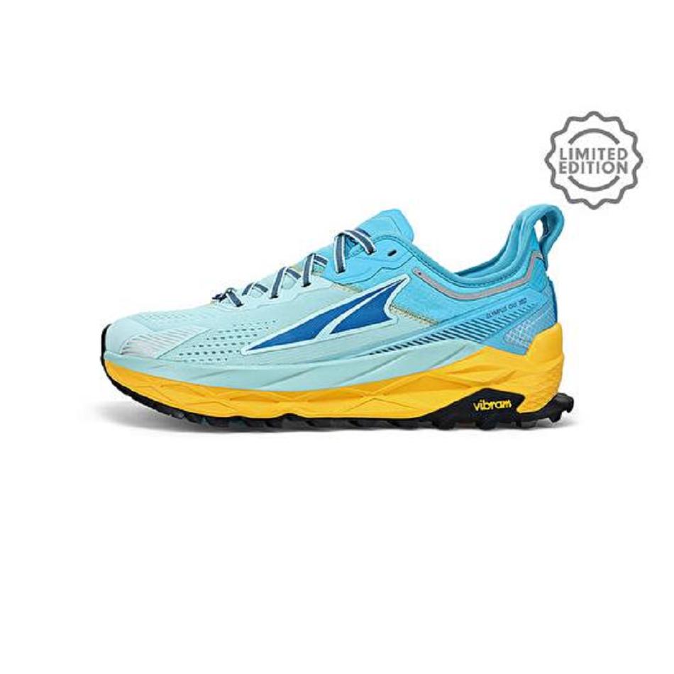 White / Blue Altra Olympus 5 Chamonix Women\'s Trail | AU_GB9896